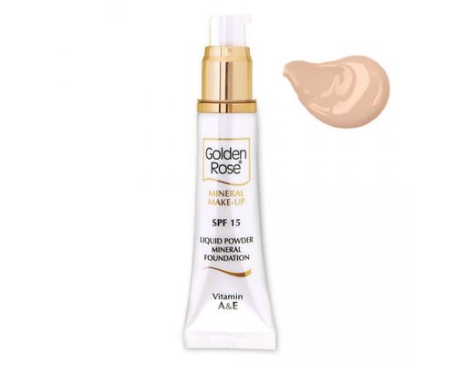 Golden Rose Liquid Powder Mineral Foundation 01 Podkład Mineralny 35ml