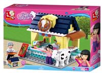 KLOCKI SLUBAN GD Bar Fast Food 225 kompatybilne z LEGO