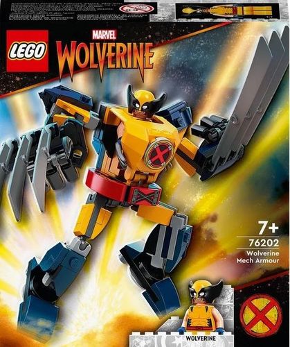 LEGO MARVEL 76202 Mechaniczna zbroja Wolverine’a na Arena.pl