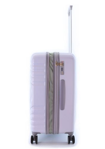 Walizka średnia ELLE Debossed lilowa na Arena.pl