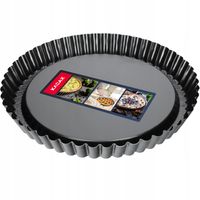 BLACHA OKRĄGŁA FORMA DO PIECZENIA TARTY CIAST 30cm