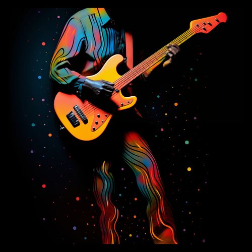 Plakat 30x30cm Barwna Melodia na Arena.pl