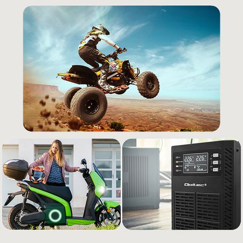 Qoltec Ładowarka AGM GEL STD 6/12V 2A LED Prostownik na Arena.pl