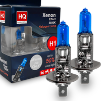 Żarówki HQ Automotive H1 Mocne Efekt LED +50% Światła Xenon Effect OEM