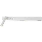 Regulowana LAMPA ścienna VK/04230/W/W/60/L MDECO metalowa OPRAWA kinkiet LED 15W 3200K tuba biała