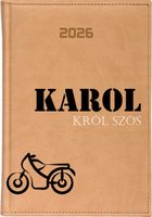 KALENDARZ A5 2026 DZIENNY terminarz nadruk UV RÓŻNE WZORY Z IMIENIEM