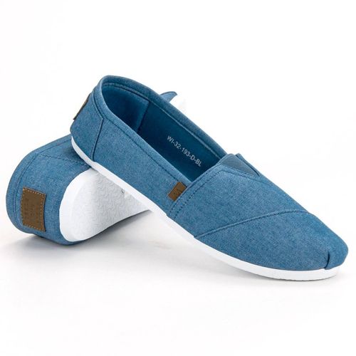Błękitne Trampki Slip On r.41 na Arena.pl