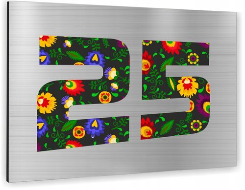 DUŻA Tabliczka ADRESOWA ALUMINIOWA 20x15 numer dom na Arena.pl