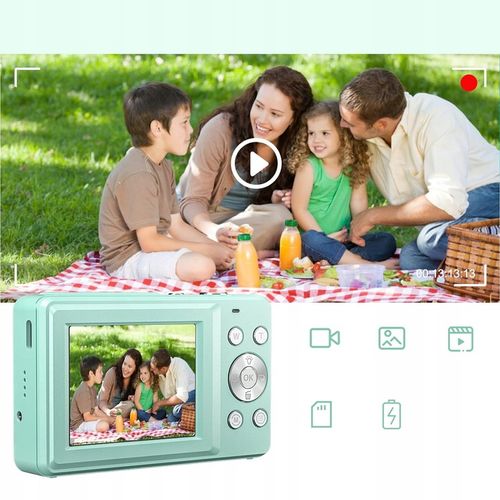 APARAT CYFROWY FOTOGRAFICZNY 16X Z KARTA 32GB I LAMPA BŁYSKOWA WYPEŁNIAJĄCA na Arena.pl