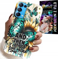 ETUI DO OPPO FIND X3 LITE - AND THEN I GOT UP, KOBIECE WZORY + FOLIA
