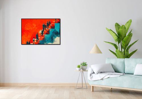 Plakat 91,5x61cm Metafory Sukcesu na Arena.pl