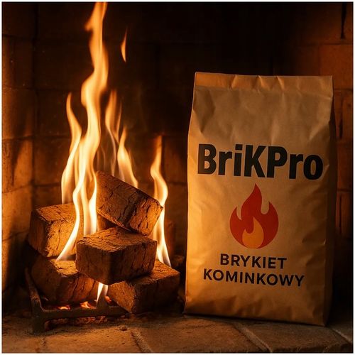 Brykiet drzewny BrikPro 6h do kominka grilla pieca 100% naturalne 20,16 kg na Arena.pl