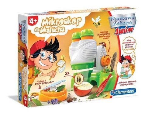 Clementoni MIKROSKOP dla malucha na Arena.pl