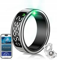 Inteligentny pierścień smart ring monitoruje zdrowie tętno aktywność 12