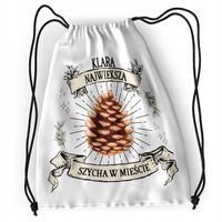 Plecak Dla Klary Sportowy Szkolny Worek Torba Z Nadrukiem Ze Zdjęciem