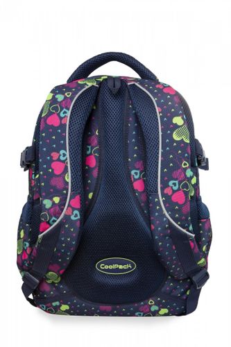 Plecak CoolPack FACTOR w zielone serca, LIME HEARTS (B02010) na Arena.pl
