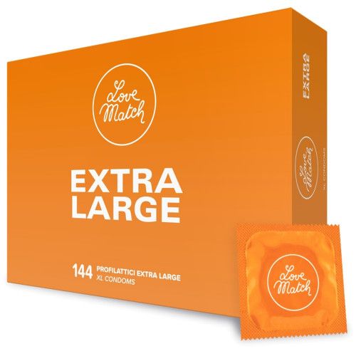 prezerwatywy love match extra large   144 pack zdjęcie 1