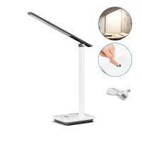 Wielofunkcyjna lampa biurkowa USB Aigostar ściemniana RGB CCT 2700-6500K do biura