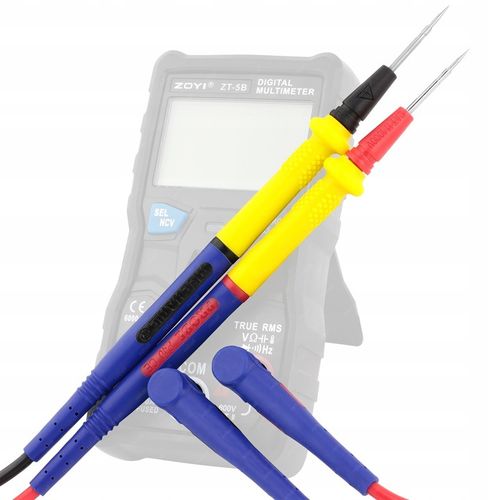 SILIKONOWE PRZEWODY MIERNIKA MULTIMETRU KABLE POMIAROWE SZPILKA 1000V na Arena.pl