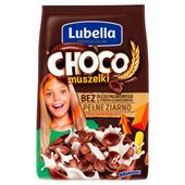 Lubella Choco muszelki Zbożowe muszelki o smaku czekoladowym 500 g