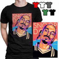 KOSZULKA T-SHIRT MĘSKI WZORY DO WYBORU - SNOOP DOGG RAPER HIP HOP - S
