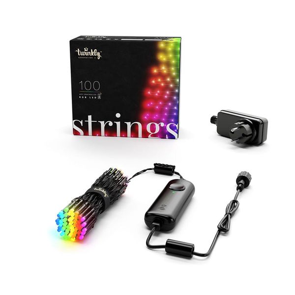 Inteligentne lampki choinkowe Twinkly Strings 100 LED RGB 8 m zdjęcie 2