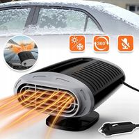 TERMOWENTYLATOR SAMOCHODOWY 12V 150W GRZEJNIK NAGRZEWNICA DMUCHAWA NA SZYBE