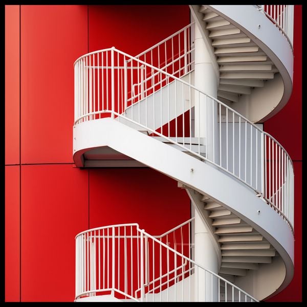 Plakat 60x60cm Schody do Niebios zdjęcie 2