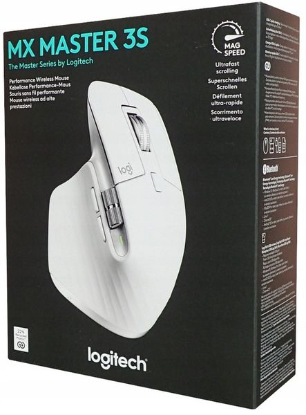 Myszka Mysz Bezprzewodowa Bluetooth Logitech MX Master 3s do PC Mac Laptopa zdjęcie 2