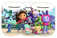 Skarbonka Ceramiczna Koci Domek Gabi