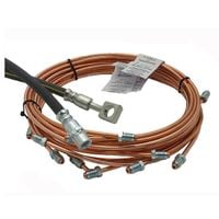 Przewody hamulcowe sztywne + elastyczne na oś tylną Opel Vectra C - Signum