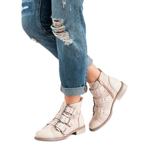 Jasnoróżowe Botki r.38 na Arena.pl