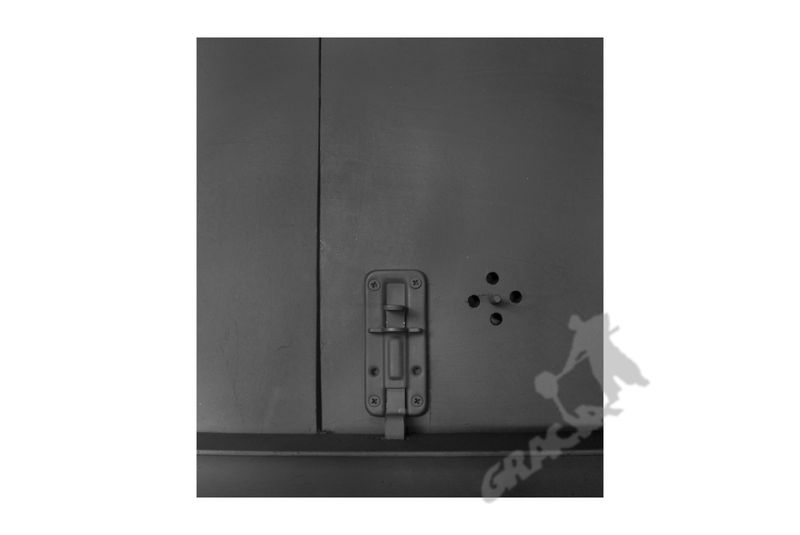 DRZWI A8 - 115X78 CM + TERMOMETR 0-250°C ŻELIWNE DO WĘDZARNI CHLEBOWE zdjęcie 4