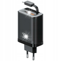 ŁADOWARKA SIECIOWA USAMS CC296 30W 1xUSB-C 1xUSB-A + KABEL USB-C