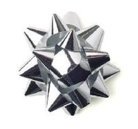 rozetka 3"  7,5 cm. op. 12szt. srebna | ROZ-75-SR