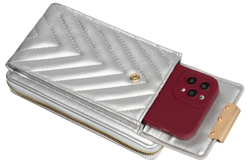 torebko portfel m-10-1217 silver zdjęcie 6