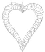 SERCE WIKLINOWE SERCA SERDUSZKO AŻUROWE ZAWIESZKA