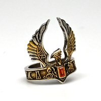 Ulthuan Insignia | Rozmiar Regulowany | Metal | Pierścień | Warhammer