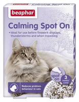 beaphar calming spot on krople uspokajające dla kota 3x0.4ml