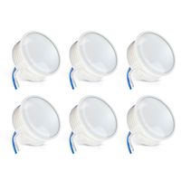 Zestaw 6x moduł LED INSERT 5W 3000K MILKY