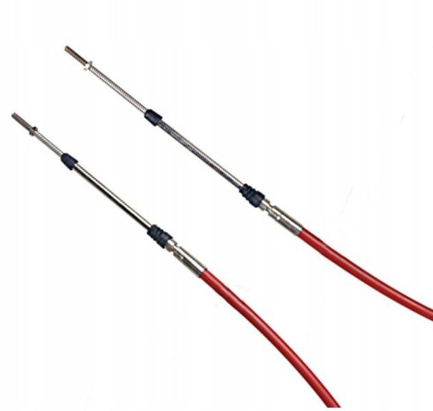 CIĘGNO MANETKI C2 7FT - 2,13M RED zdjęcie 1