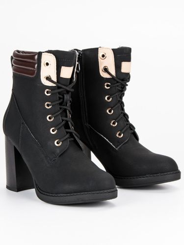 CZARNE BOTKI WORKERY Rozmiar - 40 na Arena.pl