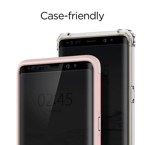 SZKŁO HARTOWANE SPIGEN GLAS.TR CASE FRIENDLY GALAXY NOTE 8 BLACK na Arena.pl