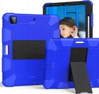 Etui do iPad Pro 5/4/3 12.9" Pancerne z Podstawką Niebieskie