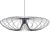 Wisząca lampa Tizi K-3409 industrialny druciak czarny