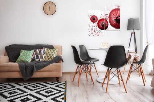 Obraz Drukowany 60X60 Czerwone Dmuchawce na Arena.pl