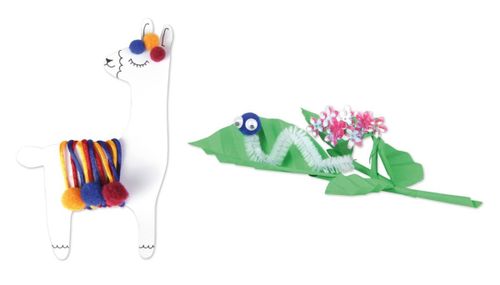 Zestaw rękodzieło 400 elementów niebieski na Arena.pl