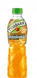 Tymbark 12 x 500 ml POMARAŃCZA brzoskwinia Napój zdjęcie 2