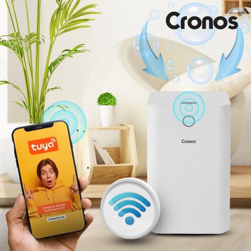 OSUSZACZ POWIETRZA POCHŁANIACZ WILGOCI 12L/24h + WiFi + TIMER + HIGROSTAT na Arena.pl