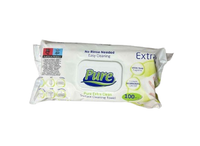 Nawilżane chusteczki do mebli, łazienki, szkła, elektroniki PURE 100 szt